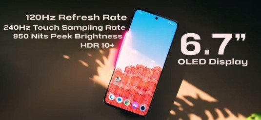 Realme 12 Pro Plus 5G Display