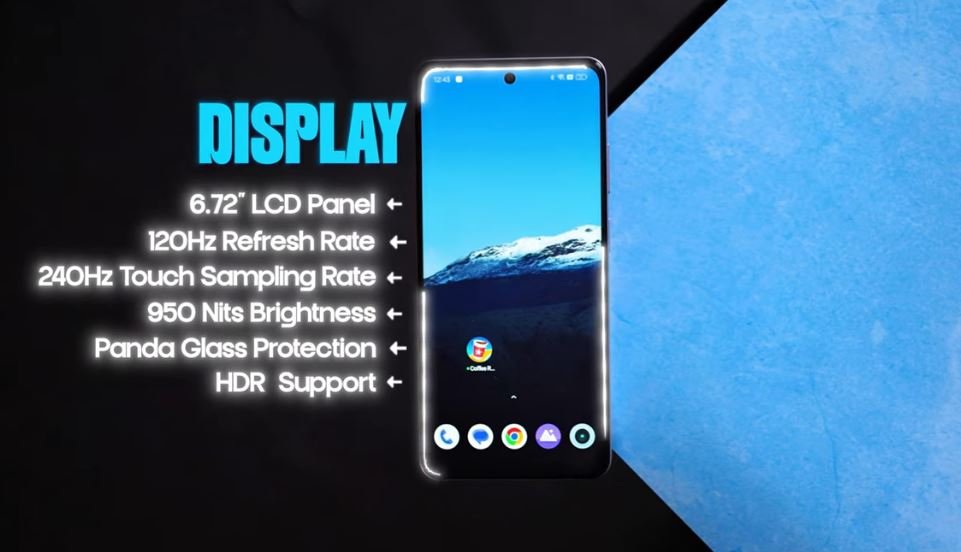 Realme 12x 5G Display